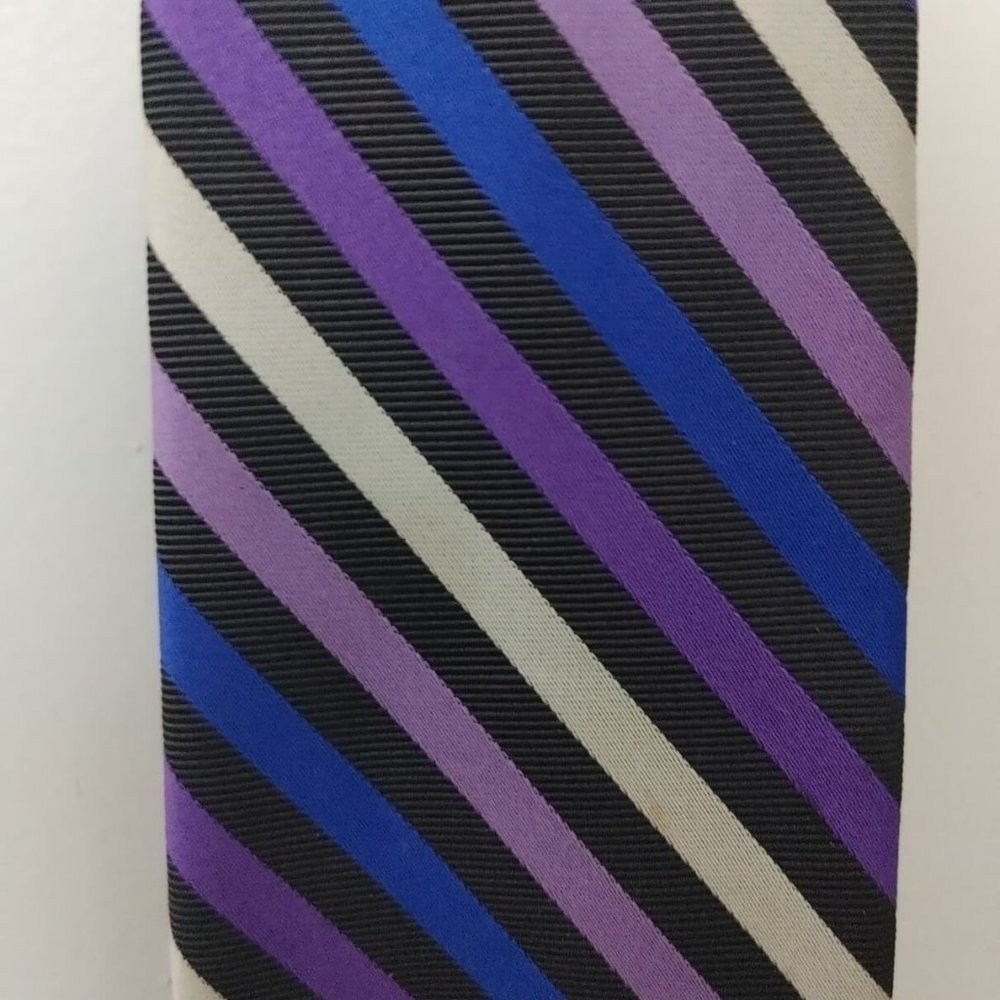Arrow Men's Silk (Purple/Blue Pattern) Tie